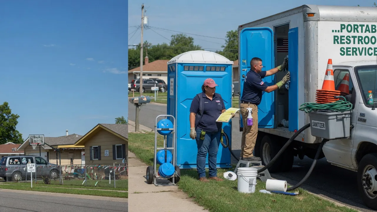 Portable Toilet Rental in Cedar Falls, IA near me